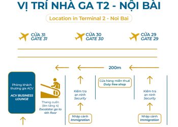 Vietnam Airlines phục vụ hành khách tại ACV Business Lounge khi Lotus Lounge T2 Nội Bài nâng cấp