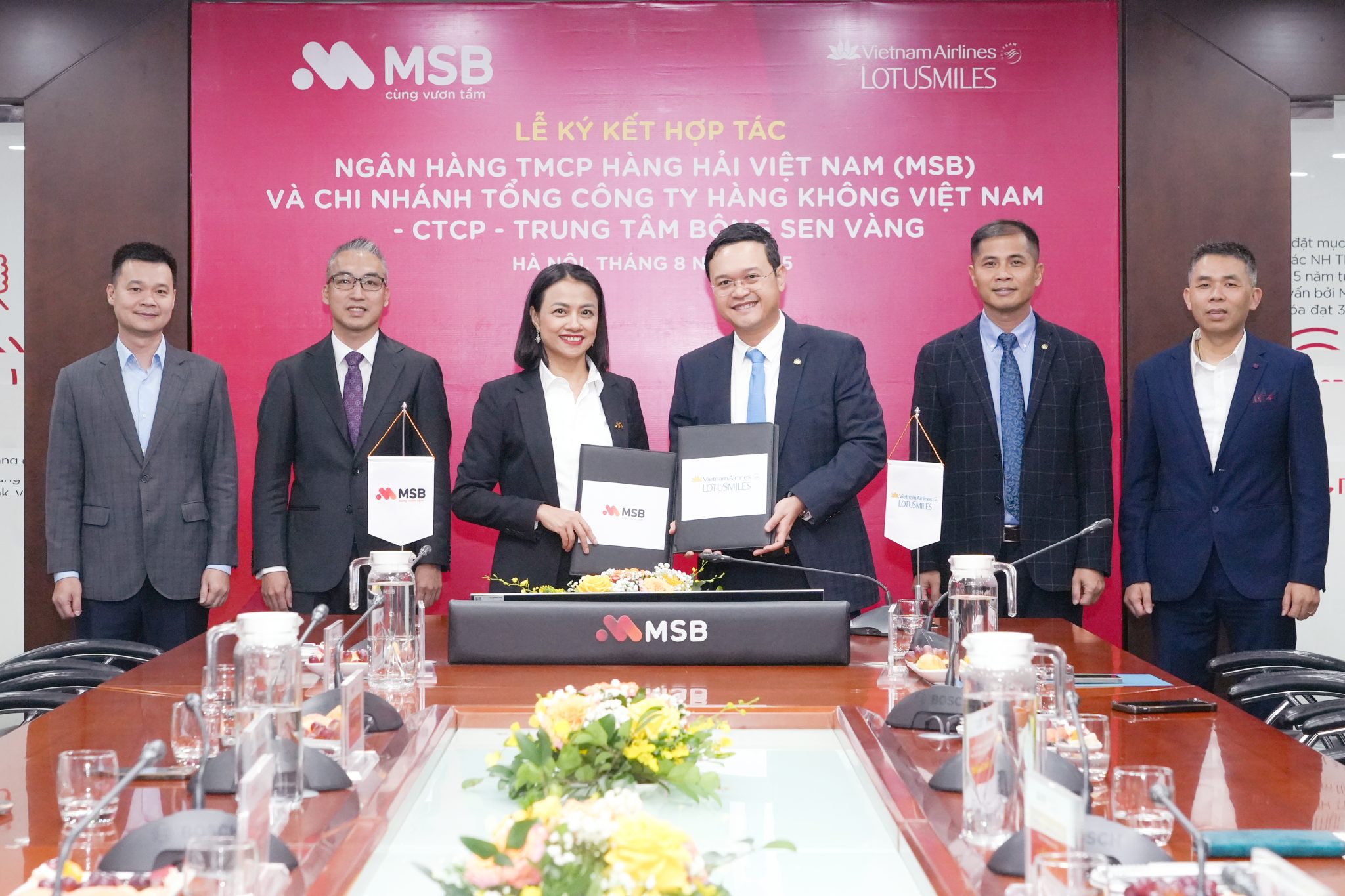 Vietnam Airlines và ngân hàng MSB bắt tay hợp tác, mở rộng đặc quyền ...