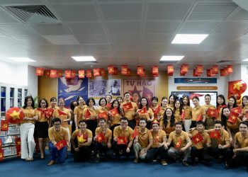 Góc sáng tạo Ban Truyền thông thu hút VNAer check-in dịp 2/9