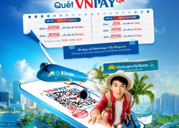 Bay cùng Vietnam Airlines, nhận ưu đãi VNPAY cực “chill” lên tới 300.000 đồng