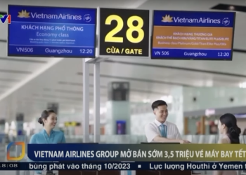 [VTV] Vietnam Airlines Group mở bán sớm 3,5 triệu vé máy bay Tết
