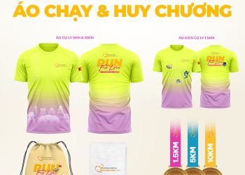 Sức nóng từ bộ Race kit của giải chạy “Run For Love 2025”