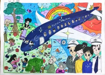 [Vẽ Vietnam Airlines trong tương lai] Kỷ niệm đáng nhớ