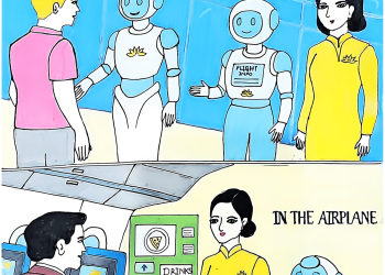 [Vẽ Vietnam Airlines trong tương lai] Sen vàng kỷ nguyên mới