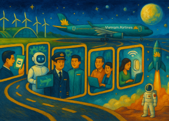 [Vẽ Vietnam Airlines trong tương lai] Hành trình bền vững, khát vọng vươn cao