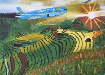 [Vẽ Vietnam Airlines trong tương lai] Bình minh trên vùng trời mới