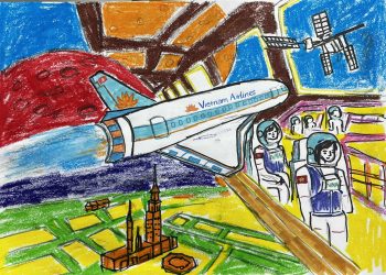 [Vẽ Vietnam Airlines trong tương lai] Tự hào quê hương – Đôi cánh Việt Nam
