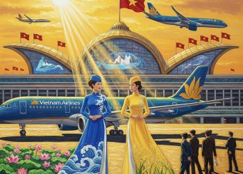[Vẽ Vietnam Airlines trong tương lai] Bông sen vàng vươn tầm tương lai