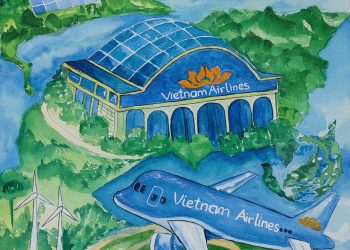 [Vẽ Vietnam Airlines trong tương lai] Đế chế Vietnam Airlines xanh – bền vững – phi thường