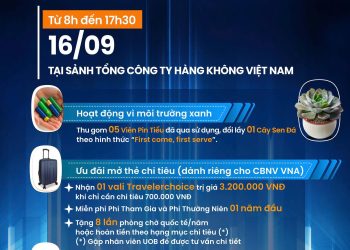 Đổi pin cũ lấy cây xanh – Nhận ngay quà tặng và ưu đãi