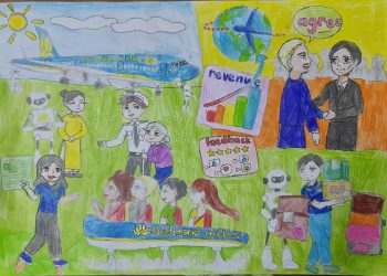 [Vẽ Vietnam Airlines trong tương lai] Chạm Tới Tương Lai