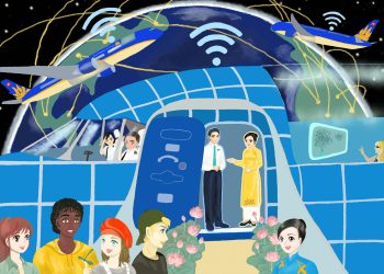 [Vẽ Vietnam Airlines trong tương lai] Từ đất Việt kết nối năm châu