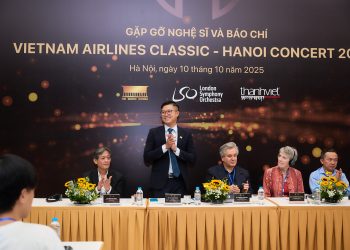 Vietnam Airlines Classic – Hanoi Concert 2025 trở lại với Dàn nhạc Giao hưởng London và chỉ huy Antonio Pappano