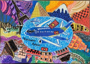 [Vẽ Vietnam Airlines trong tương lai] Vươn cánh bay