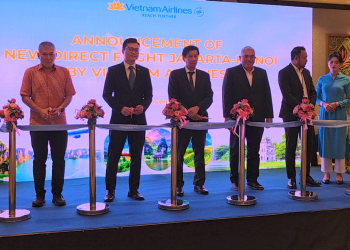 Vietnam Airlines kết nối thủ đô Hà Nội và Jakarta bằng đường bay thẳng