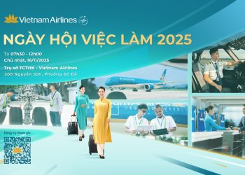 Vietnam Airlines lần đầu tiên tổ chức Ngày hội việc làm