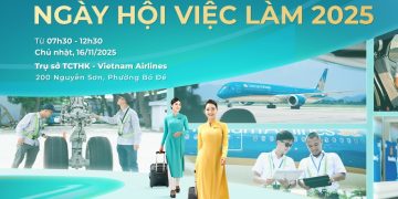 Khám phá các gian hàng tại Ngày hội việc làm Vietnam Airlines 2025