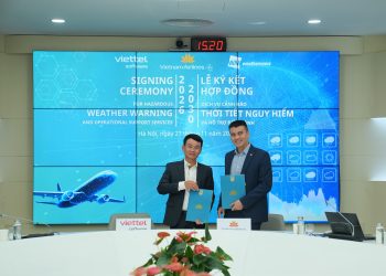 Vietnam Airlines và Viettel Software ký kết Hợp đồng dịch vụ Cảnh báo thời tiết nguy hiểm và Hỗ trợ điều hành