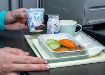 Các sản phẩm của TH trên chuyến bay Vietnam Airlines