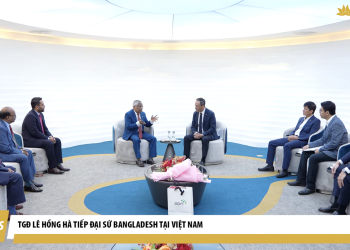 [VNA News] TGĐ Lê Hồng Hà tiếp Đại sứ Bangladesh tại Việt Nam