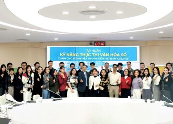 Đoàn viên thanh niên Vietnam Airlines sôi nổi tham gia tập huấn: “Kỹ năng thực thi Văn hóa số”