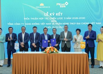 [VNA What] Vietnam Airlines và PVcomBank ký kết thỏa thuận hợp tác giai đoạn 2026-2030