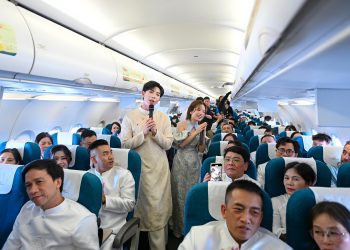 Vietnam Airlines lan tỏa thông điệp “Việt Nam hạnh phúc” từ bầu trời