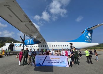 Chào đón những vị khách đầu tiên đến với Côn Đảo năm 2026 cùng VASCO