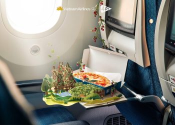 Thưởng thức pizza 4P’s giữa tầng mây cùng Vietnam Airlines, đặt trước chỉ với vài bước đơn giản