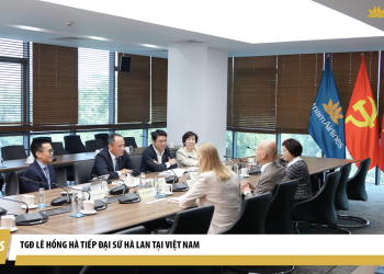 [VNA NEWS] TGĐ Lê Hồng Hà tiếp Đại sứ Vương quốc Hà Lan tại Việt Nam