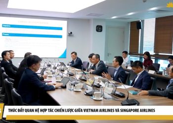 [VNA News] Thúc đẩy quan hệ hợp tác chiến lược giữa Vietnam Airlines và Singapore Airlines