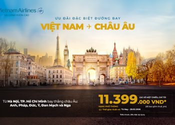 Du ngoạn trời Âu với mức giá chỉ từ 11.399.000 VNĐ