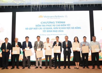 TGĐ Lê Hồng Hà chúc Tết và kiểm tra công tác phục vụ cao điểm Tết Nguyên đán Bính Ngọ 2026 tại Đà Nẵng