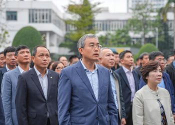 Chào cờ tháng 02/2026: Tập trung cao độ cho cao điểm Tết Nguyên đán 2026