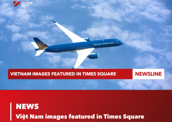 [Vietnam Today] Hình ảnh Việt Nam xuất hiện tại Quảng trường Thời đại, New York