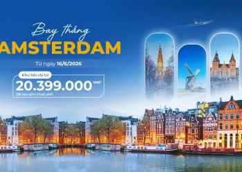Amsterdam gọi mời: Hành trình đến xứ sở hoa Tulip chỉ từ 20.399.000 VNĐ