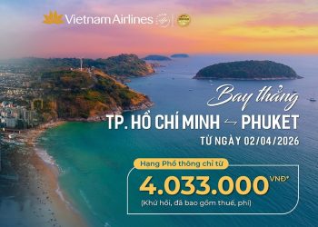 Mở đường bay thẳng đến Phuket, Vietnam Airlines tung giá ưu đãi từ hơn 4 triệu đồng