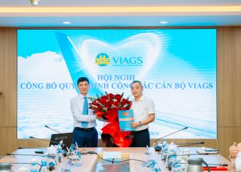 VIAGS tổ chức công bố quyết định về công tác cán bộ