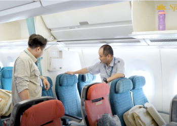 [VNA What] Khám phá quy trình thay bọc ghế máy bay