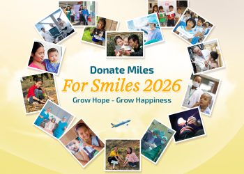 Donate miles: Grow hope, grow happiness