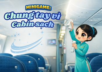 Công bố kết quả minigame “Chung tay vì cabin sạch”