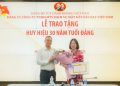 Lễ trao tặng huy hiệu 30 năm tuổi Đảng tại Chi bộ Trung tâm Đào tạo VIAGS