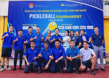 Sôi nổi giải Pickleball Thanh niên VNA khu vực Tân Sơn Nhất năm 2026