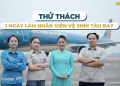 [VNA WHAT] Thử thách làm nhân viên tổ vệ sinh tàu bay