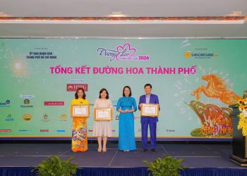 Chi nhánh Việt Nam nhận Bằng khen của Chủ tịch UBND TP. HCM vì có thành tích xuất sắc trong tổ chức Đường hoa Nguyễn Huệ 2026