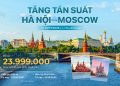 Kỷ niệm 1 năm Vietnam Airlines nối lại đường bay thẳng Hà Nội – Moscow