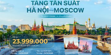Kỷ niệm 1 năm Vietnam Airlines nối lại đường bay thẳng Hà Nội – Moscow