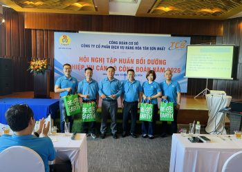 Công đoàn Công ty TCS tổ chức hội nghị tập huấn nghiệp vụ cán bộ Công đoàn năm 2026