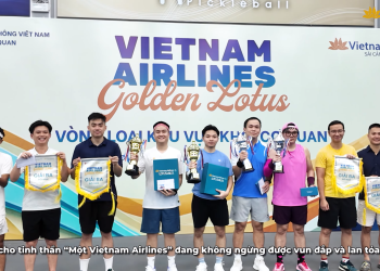 [VNA What] Vietnam Airlines tổ chức thành công vòng sơ loại Golden Lotus Pickleball Cup 2026