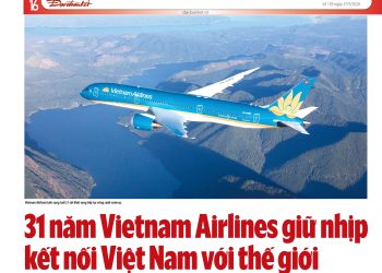 Tổng biên tập Báo Đại Đoàn Kết gửi lời chúc mừng sinh nhật 31 năm Vietnam Airlines